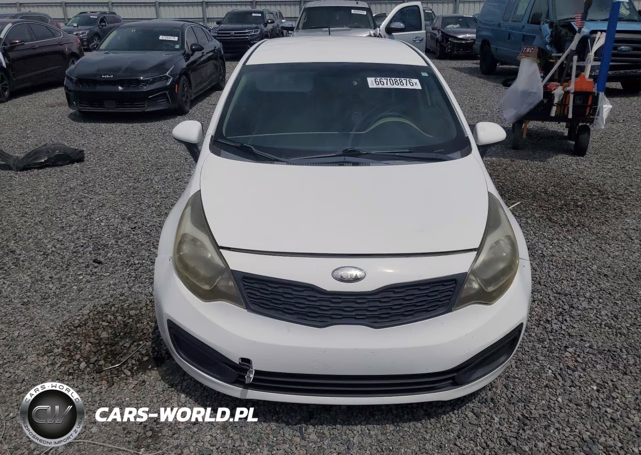 2014 Kia Rio Lx VIN:KNADM4A33E6364565 - 5