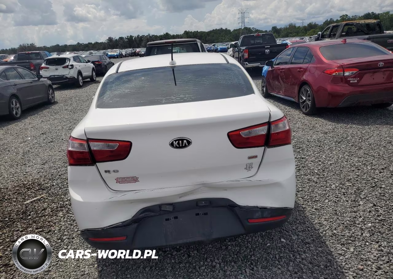 2014 Kia Rio Lx VIN:KNADM4A33E6364565 - 6