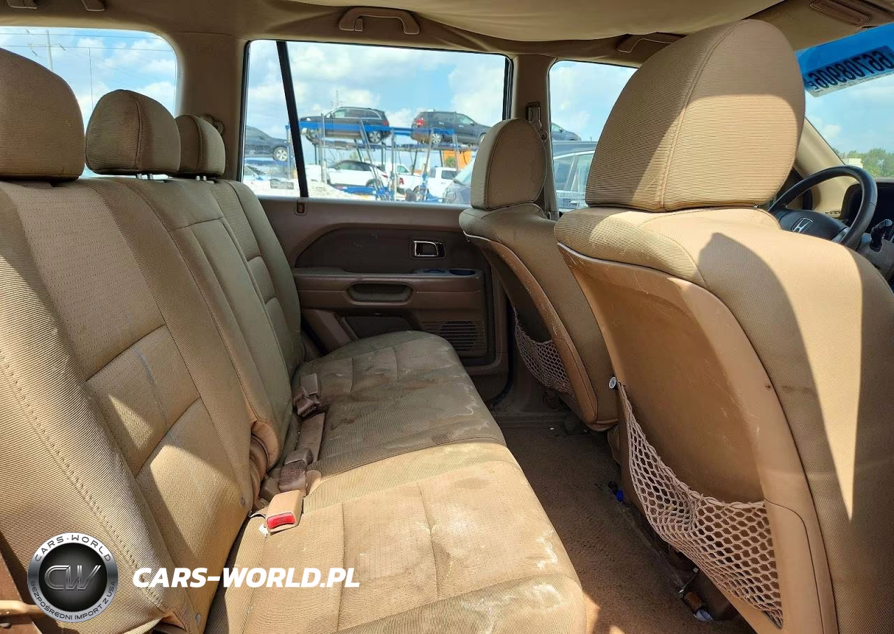 2007 Honda Pilot Lx VIN:2HKYF18187H521632 - 10