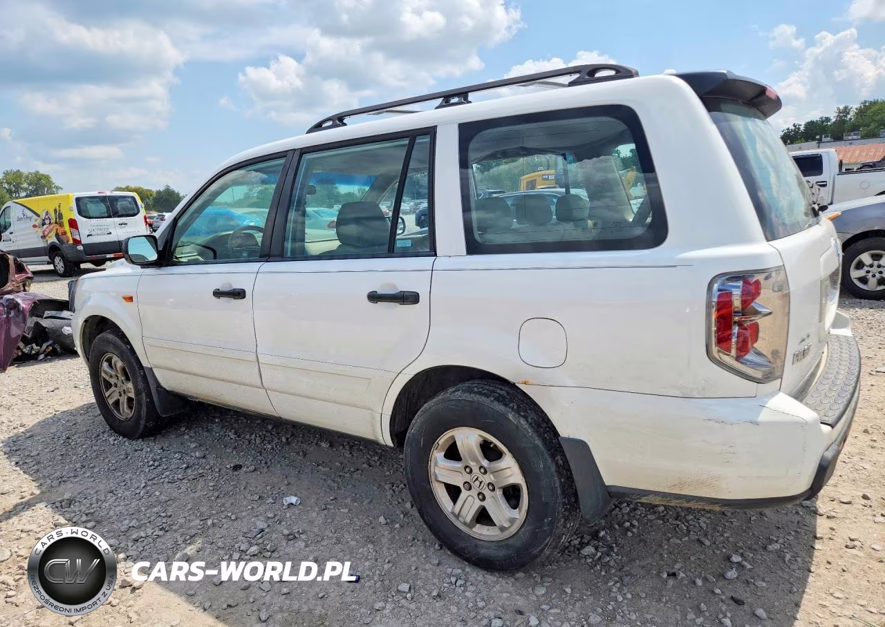2007 Honda Pilot Lx VIN:2HKYF18187H521632 - 2