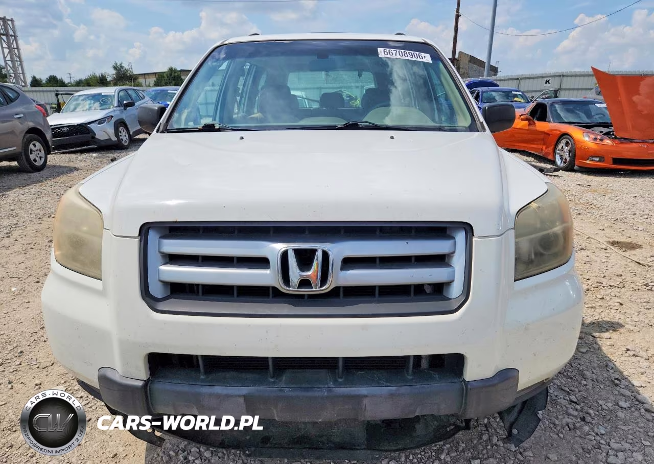 2007 Honda Pilot Lx VIN:2HKYF18187H521632 - 5