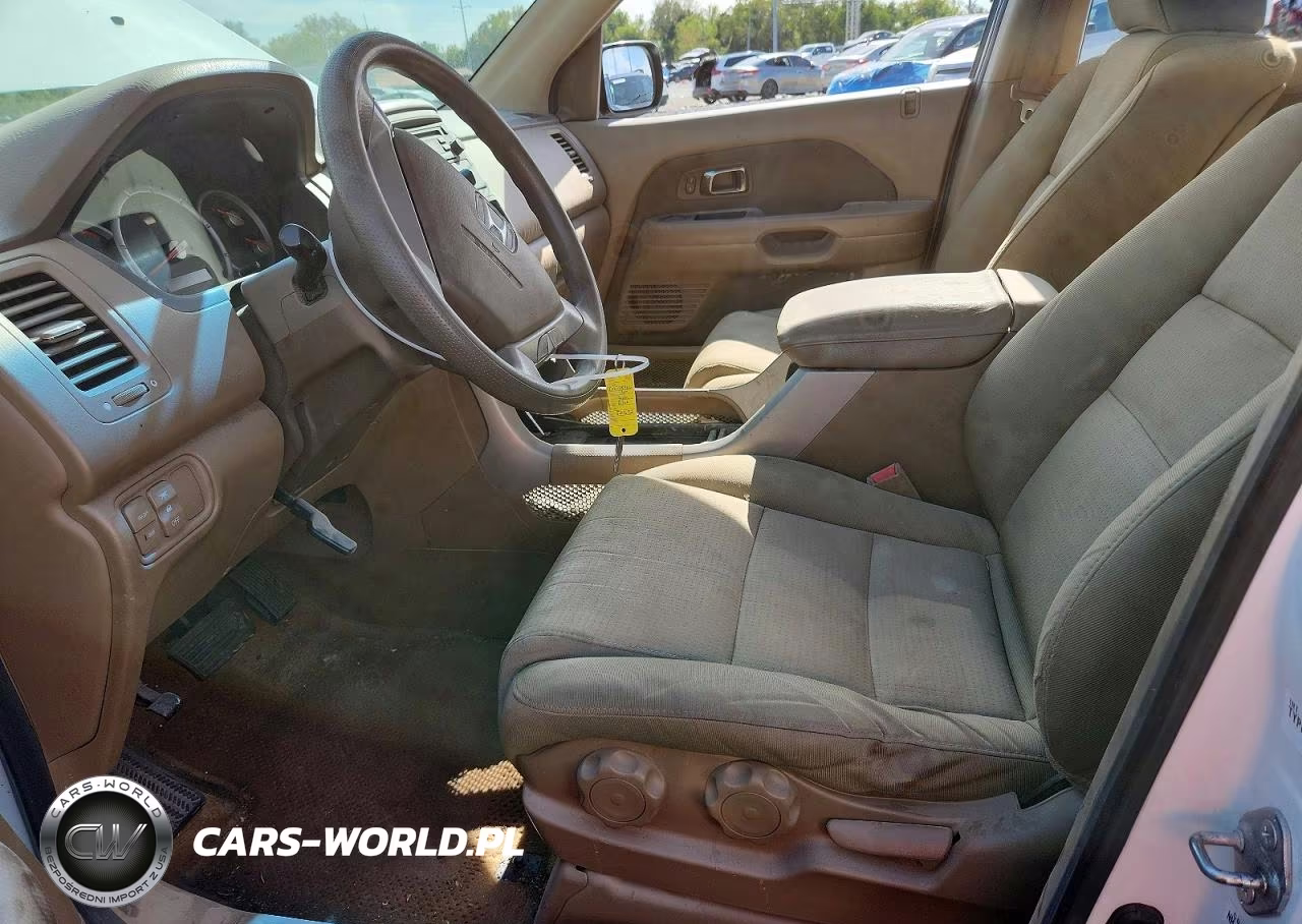 2007 Honda Pilot Lx VIN:2HKYF18187H521632 - 7