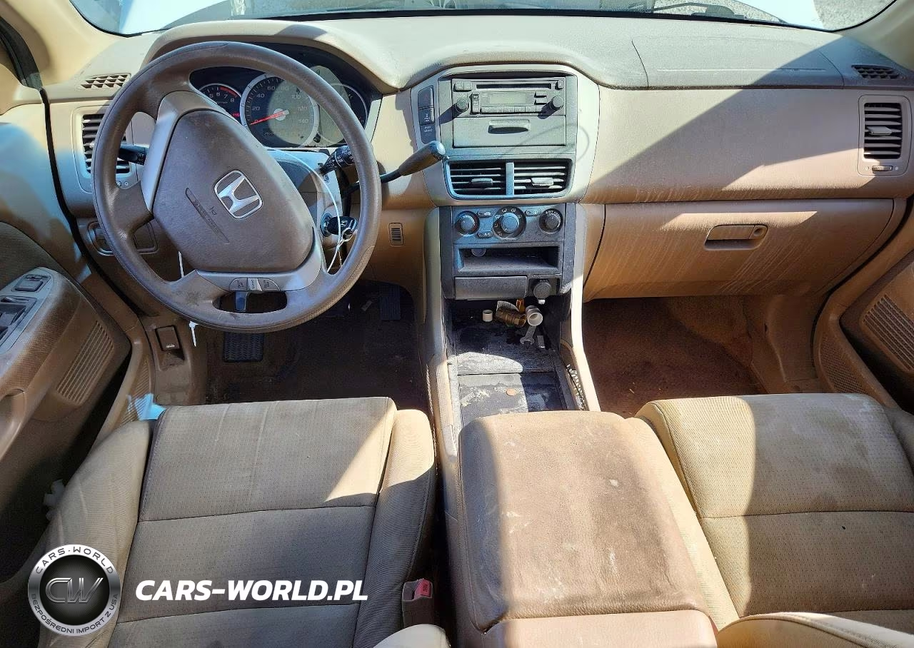2007 Honda Pilot Lx VIN:2HKYF18187H521632 - 8