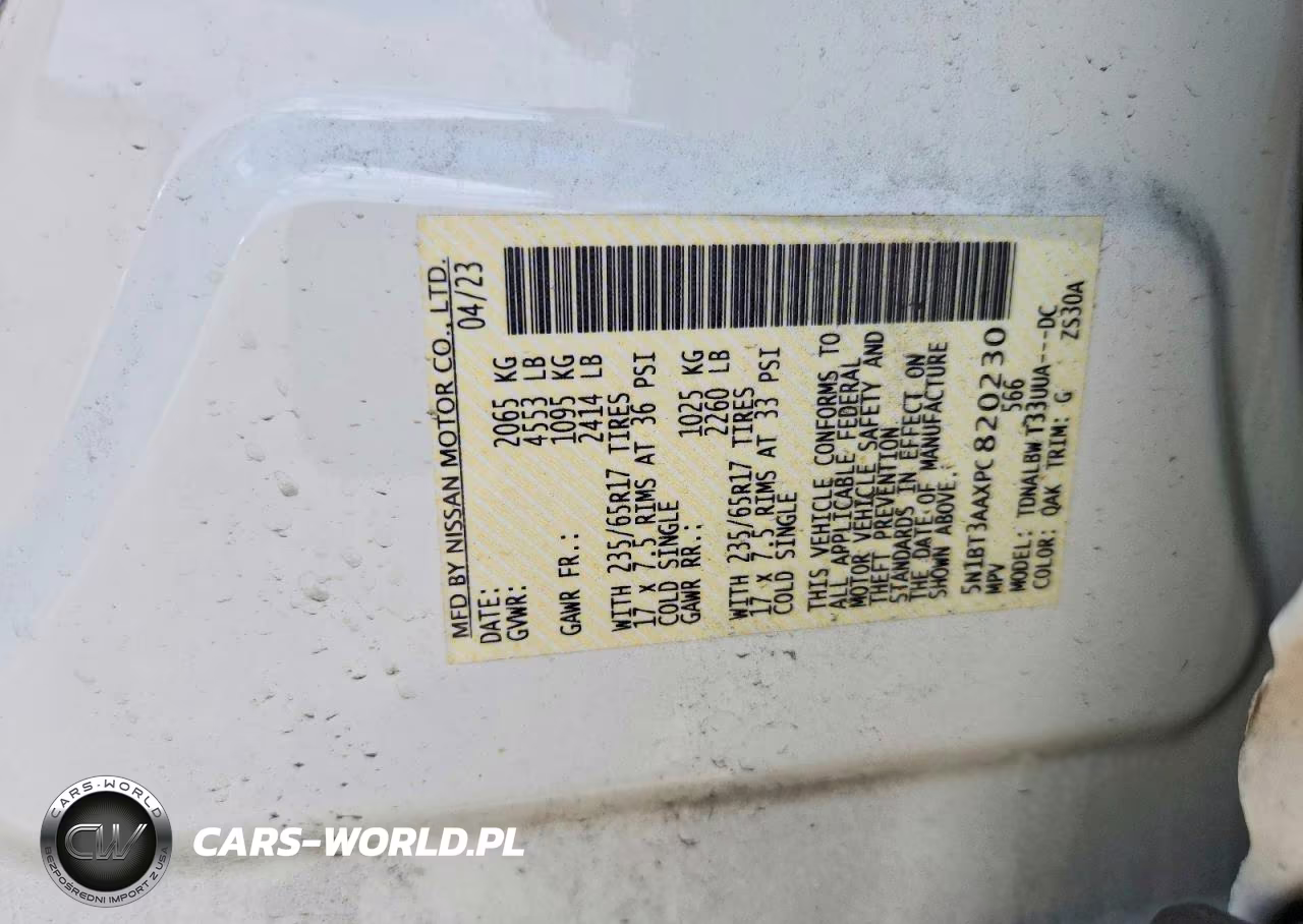 2023 Nissan Rogue S VIN:5N1BT3AAXPC820230 - 13