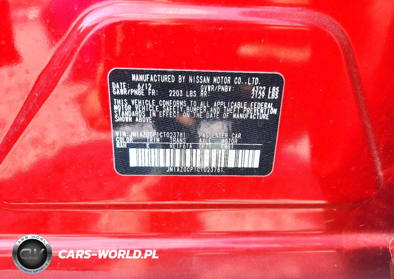 2012 Nissan Leaf Sv VIN:JN1AZ0CP1CT023781 - 12