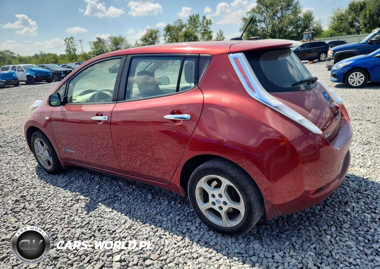 2012 Nissan Leaf Sv VIN:JN1AZ0CP1CT023781 - 2
