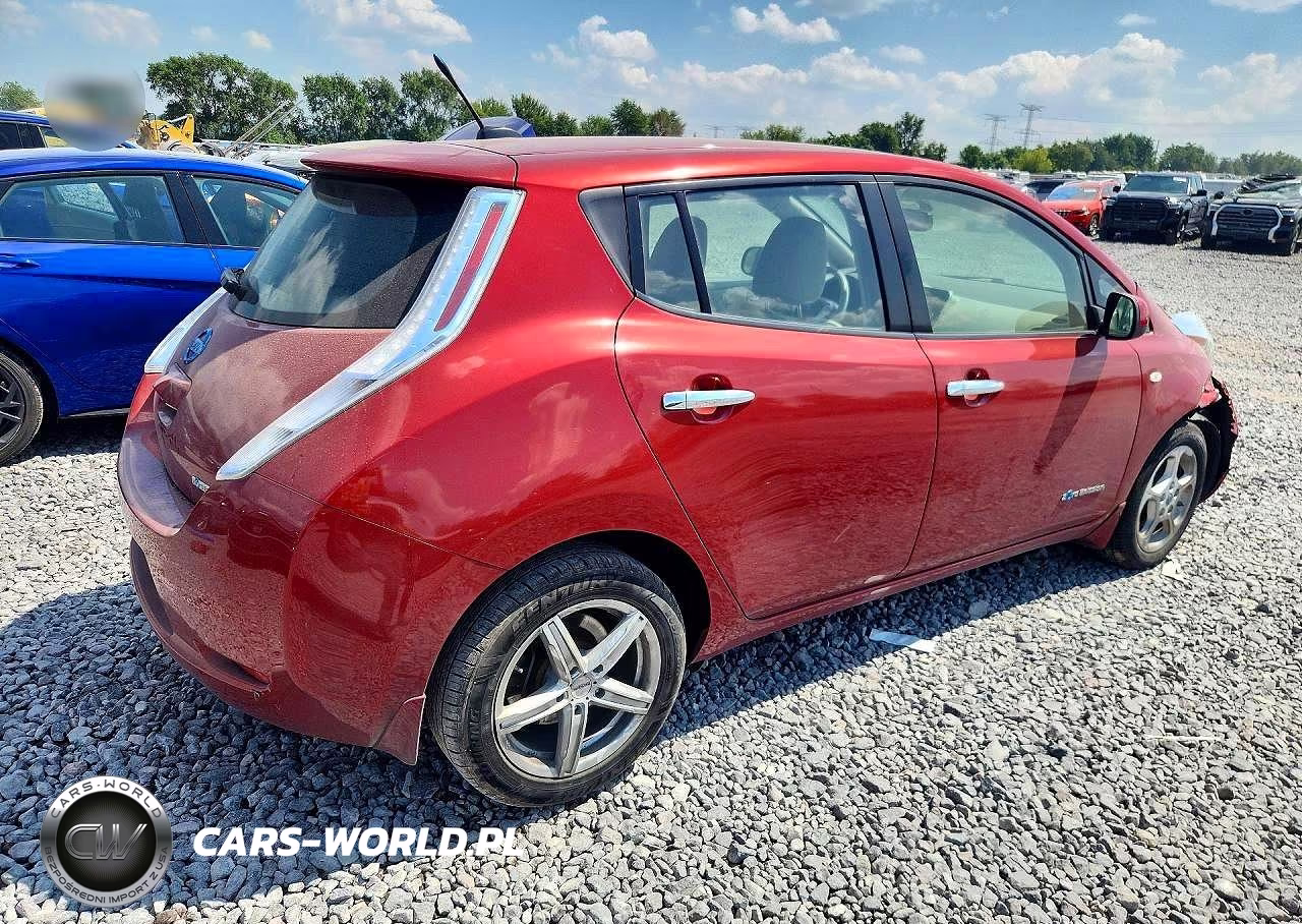 2012 Nissan Leaf Sv VIN:JN1AZ0CP1CT023781 - 3