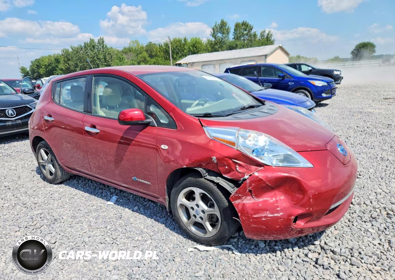 2012 Nissan Leaf Sv VIN:JN1AZ0CP1CT023781 - 4