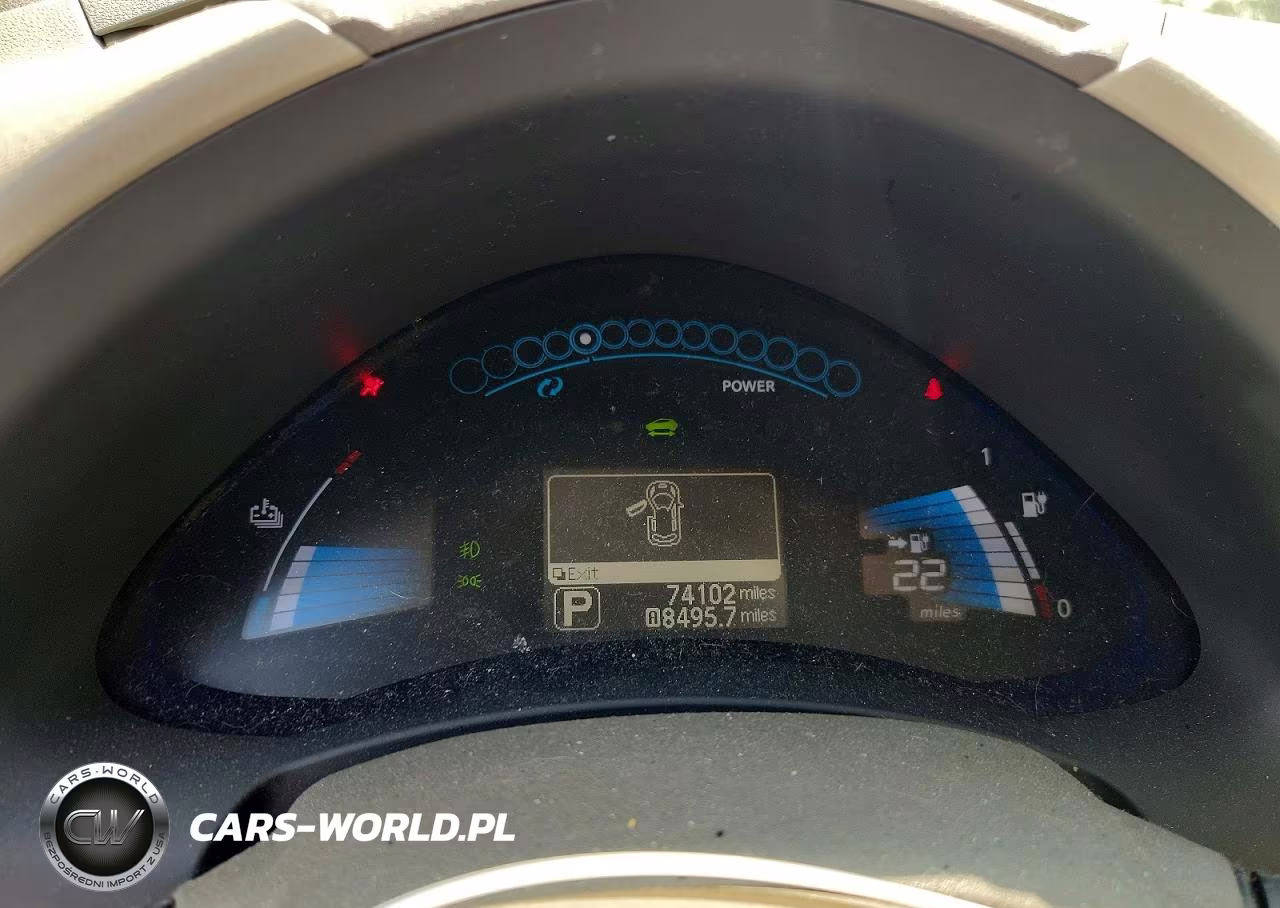 2012 Nissan Leaf Sv VIN:JN1AZ0CP1CT023781 - 9