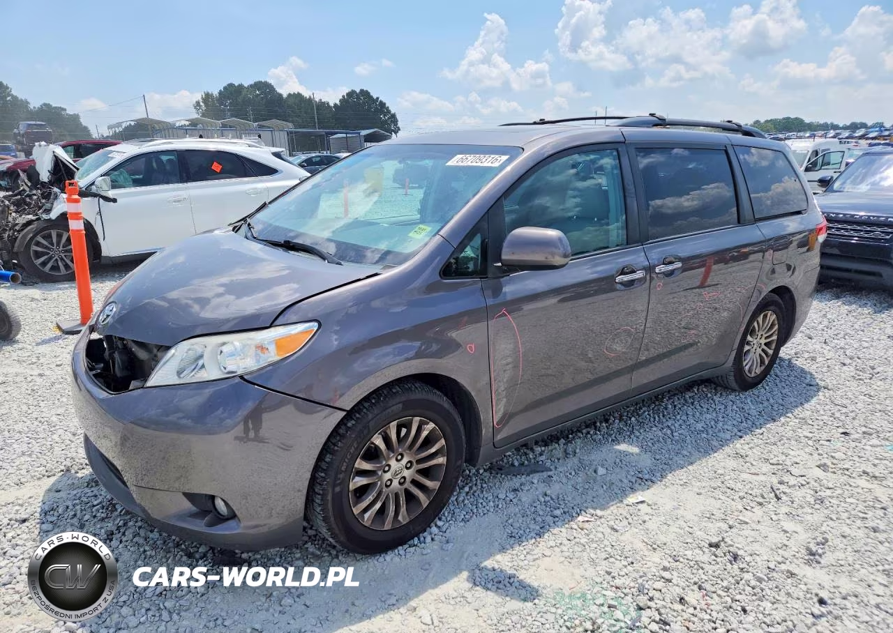 2014 Toyota Sienna Xle 8-Passenger VIN:5TDYK3DC2ES437733 - 1