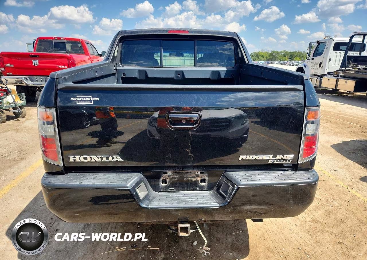 2007 Honda Ridgeline Rtl VIN:2HJYK16597H514632 - 6