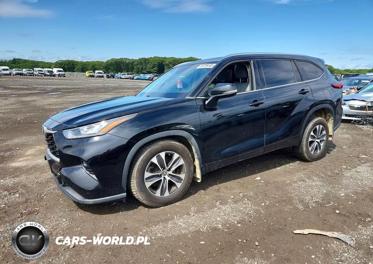 2020 Toyota Highlander Xle VIN:5TDHZRBH2LS023832 - 1