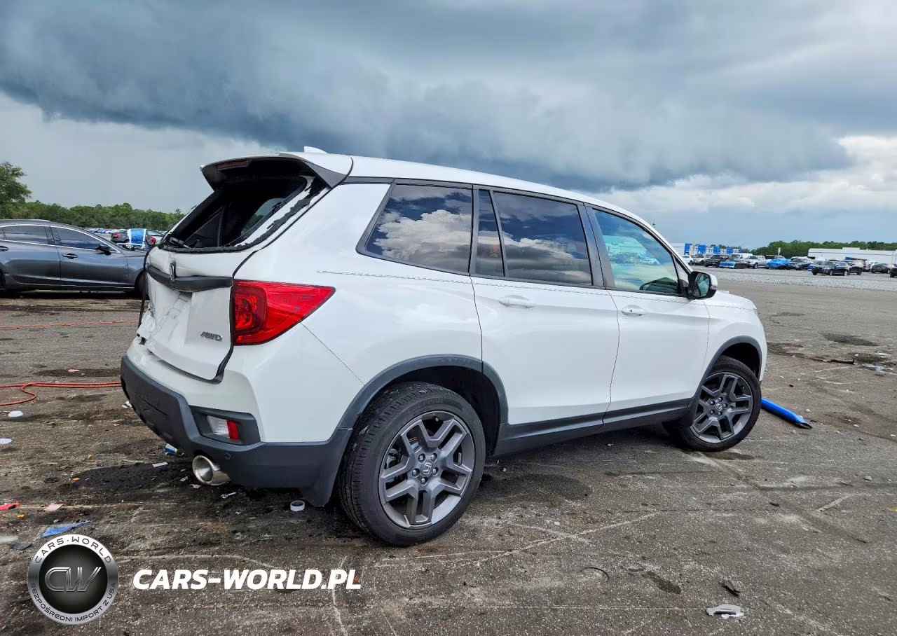 2023 Honda Passport Exl VIN:5FNYF8H57PB030057 - 3