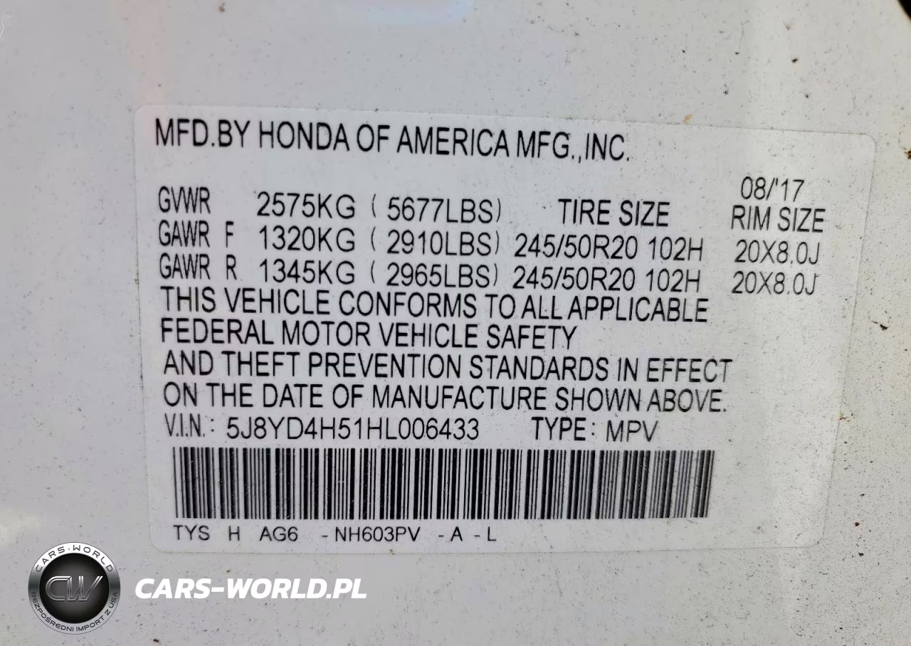 2017 Acura Mdx Technology VIN:5J8YD4H51HL006433 - 13