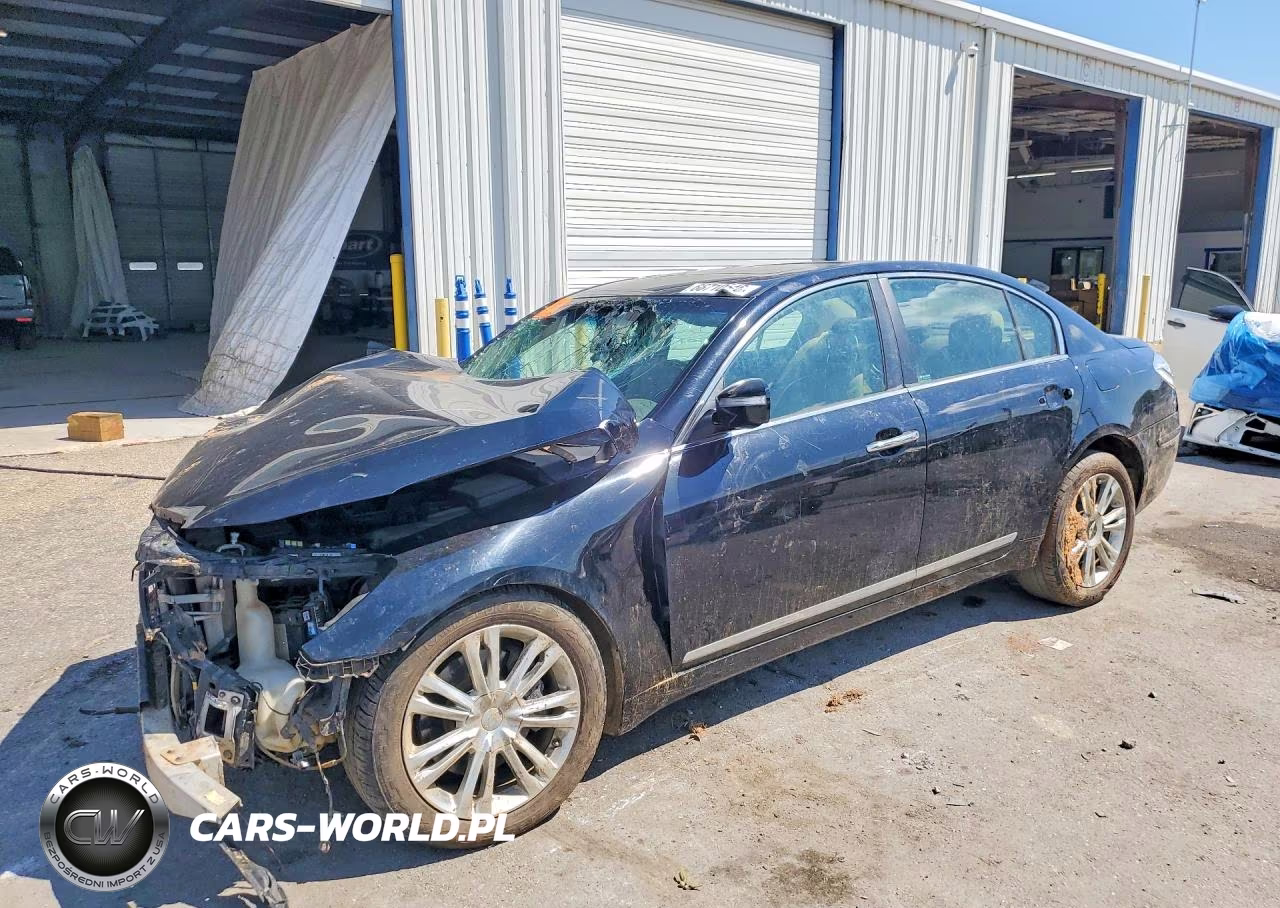 2010 Hyundai Genesis 4.6L VIN:KMHGC4DF8AU094081 - 1