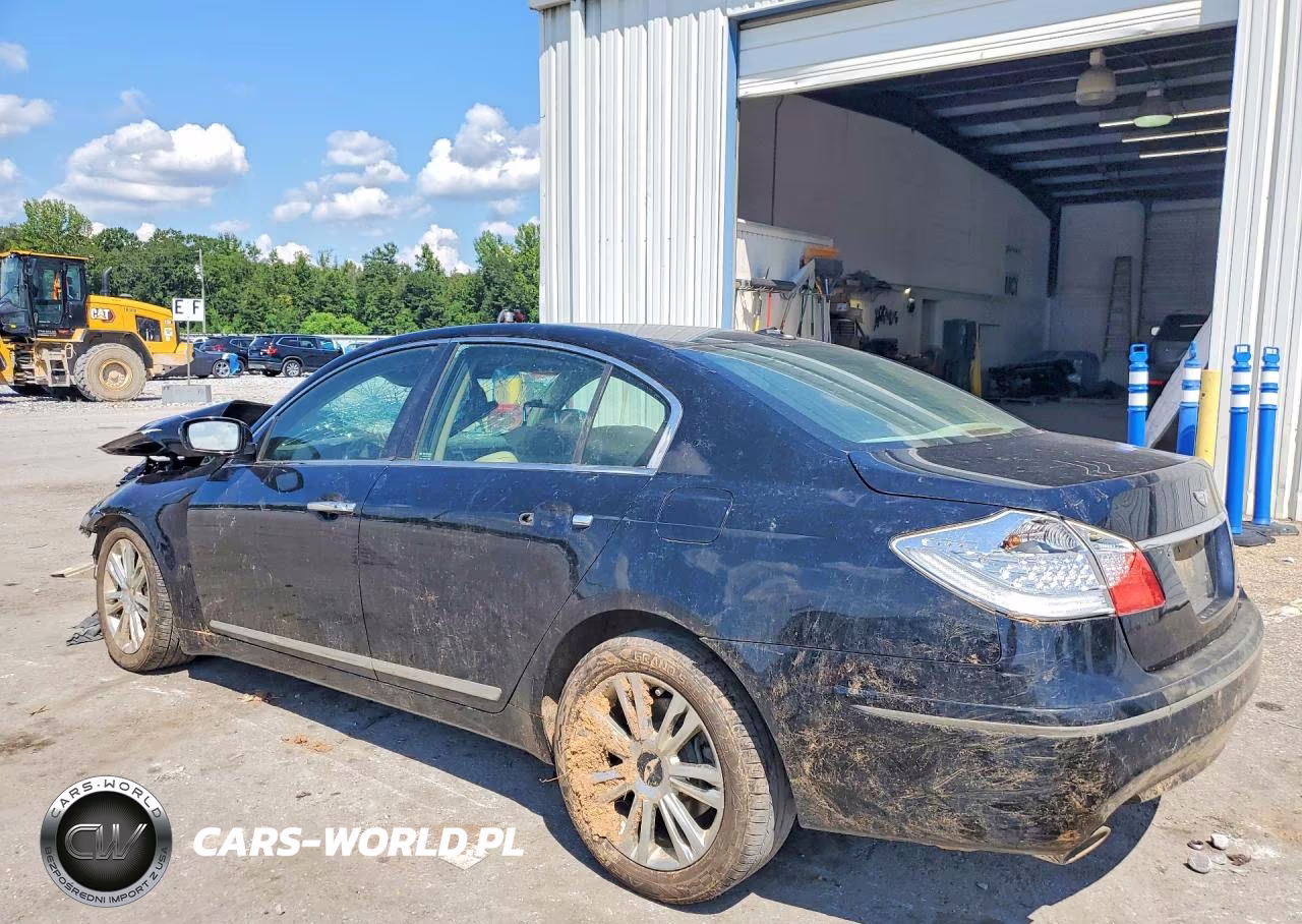 2010 Hyundai Genesis 4.6L VIN:KMHGC4DF8AU094081 - 2