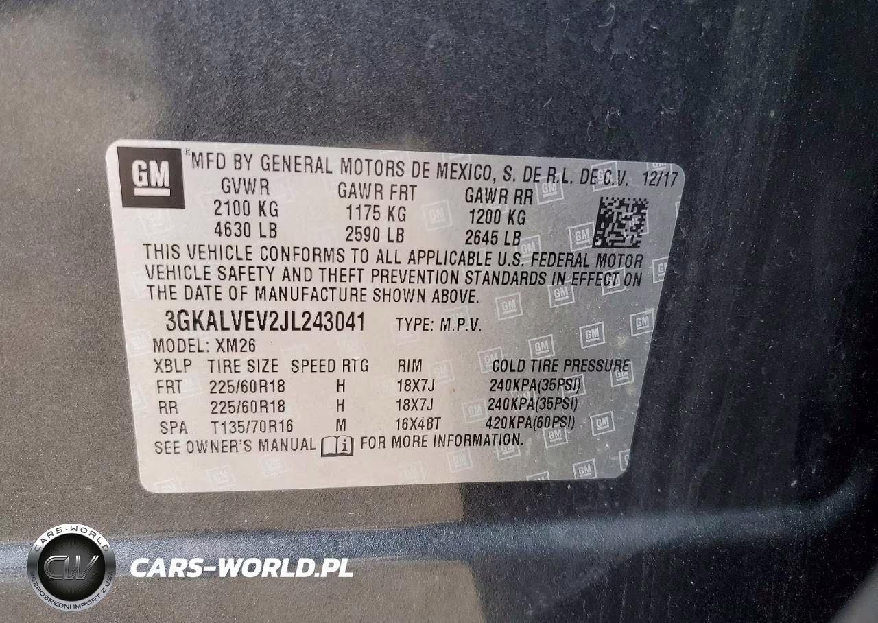 2018 GMC Terrain Slt VIN:3GKALVEV2JL243041 - 13