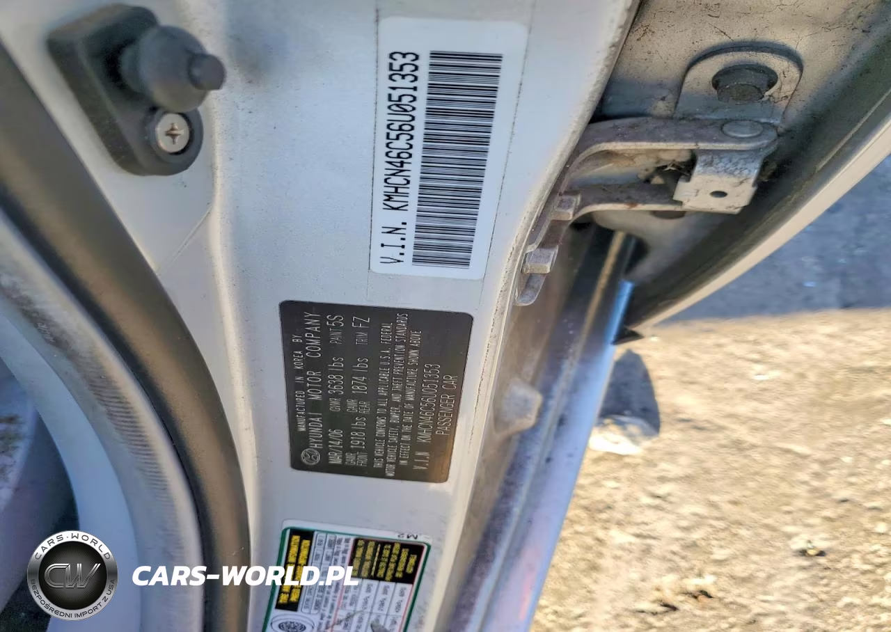 2006 Hyundai Accent Gls VIN:KMHCN46C56U051353 - 12