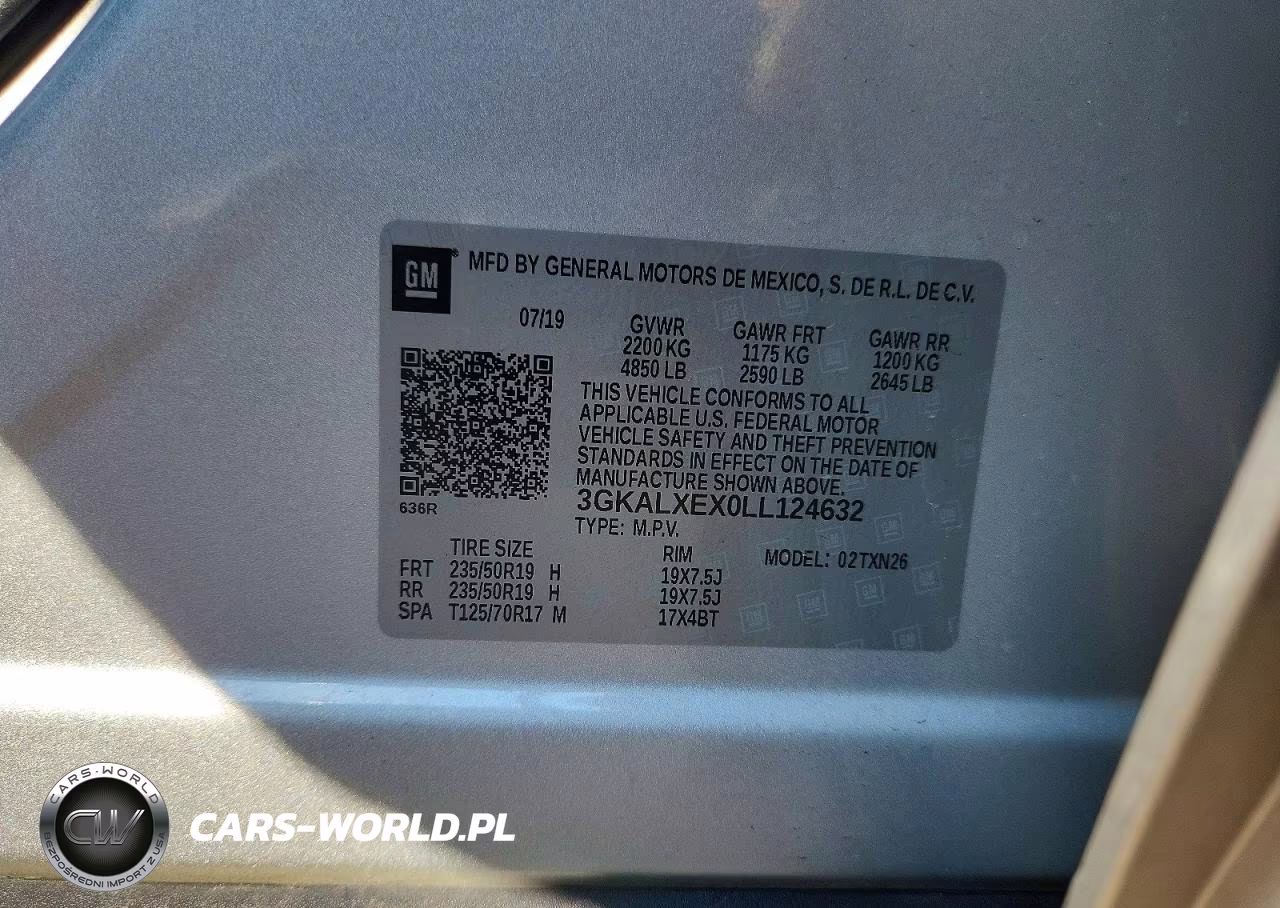 2020 GMC Terrain Denali VIN:3GKALXEX0LL124632 - 12