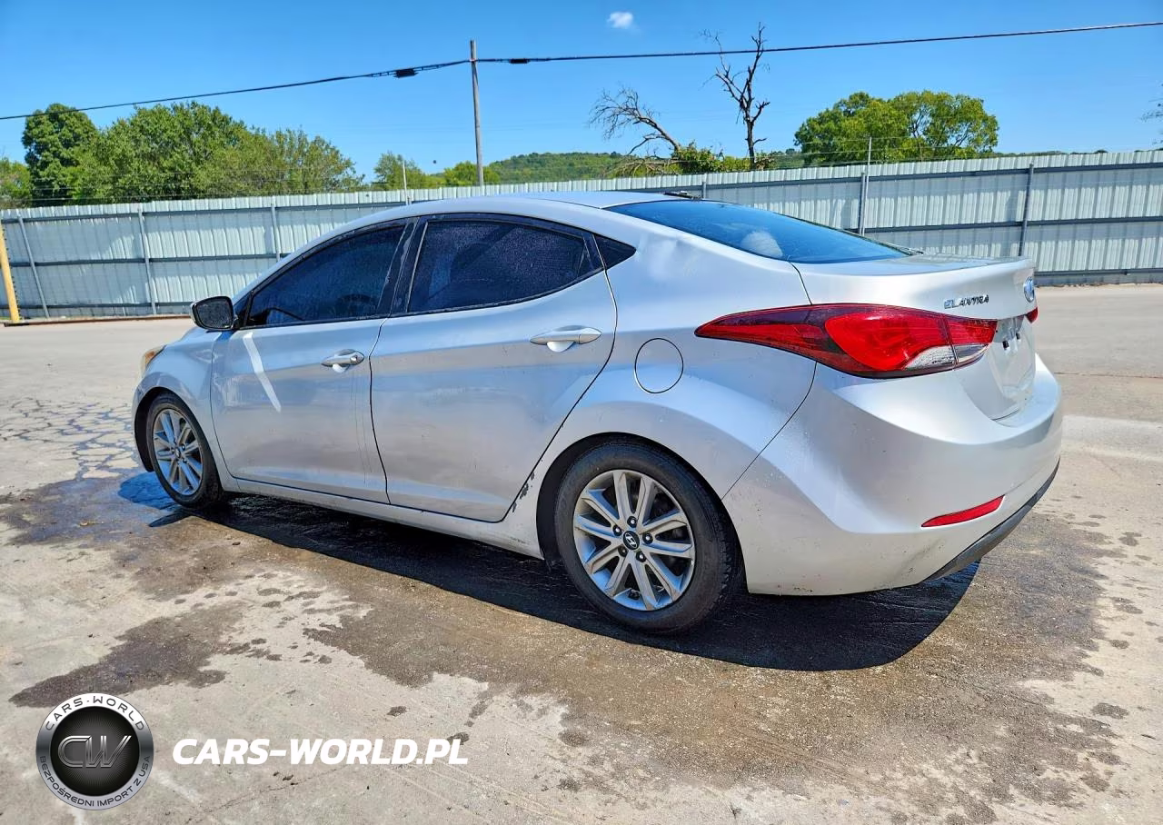 2016 Hyundai Elantra Se VIN:5NPDH4AEXGH743323 - 2