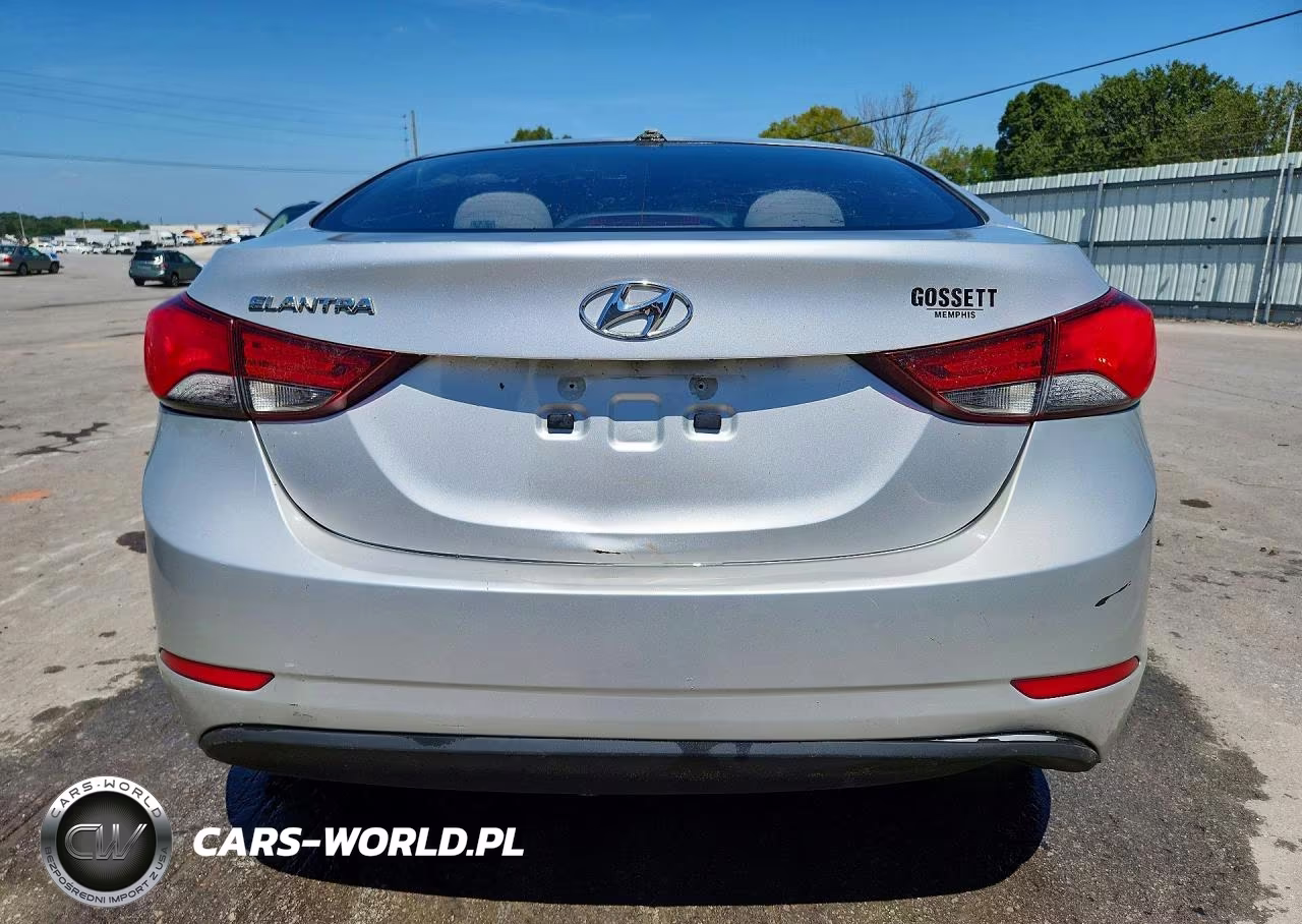 2016 Hyundai Elantra Se VIN:5NPDH4AEXGH743323 - 6