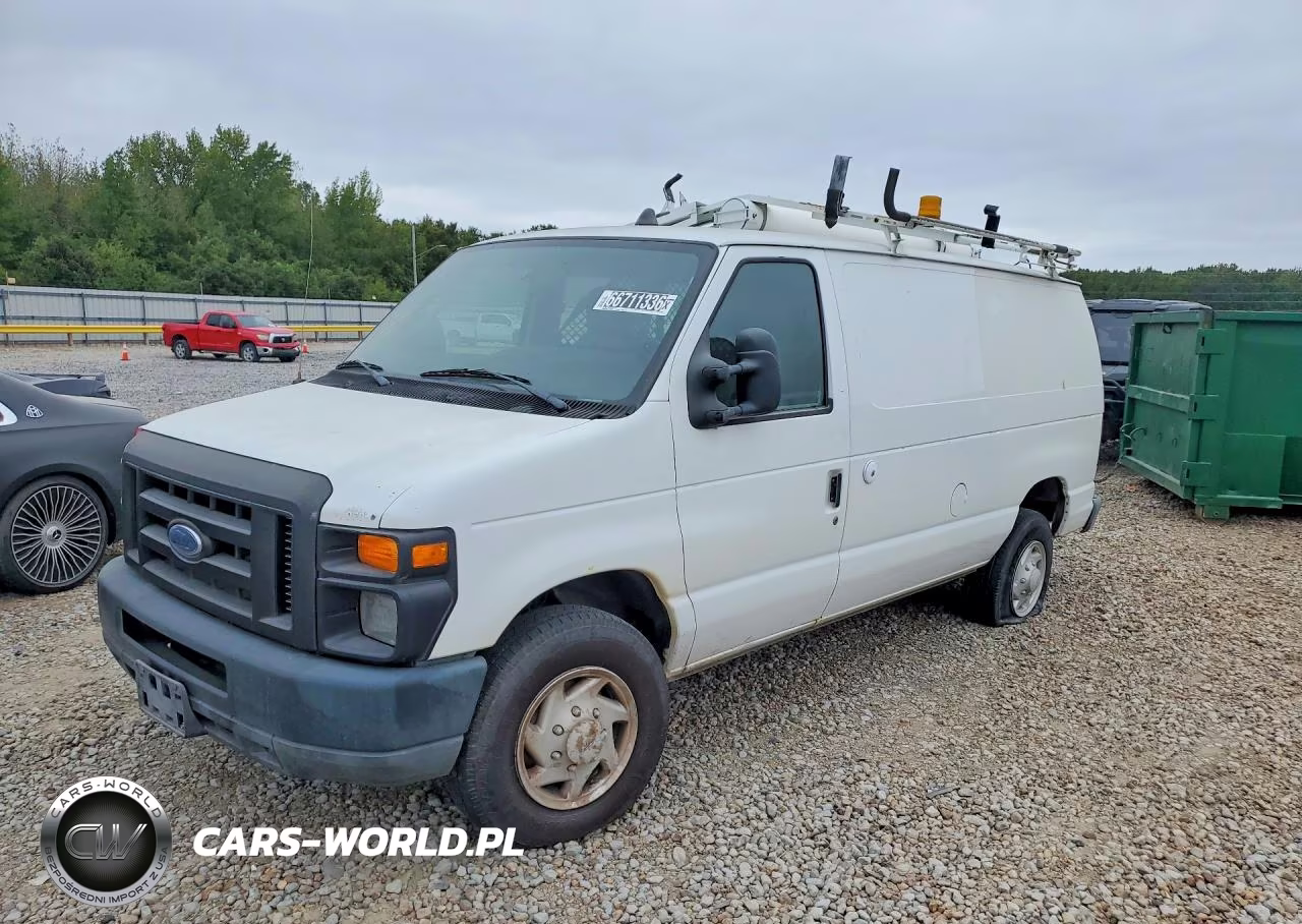 2009 Ford Econoline E350 Super Duty Van VIN:1FTSE34LX9DA27874 - 1