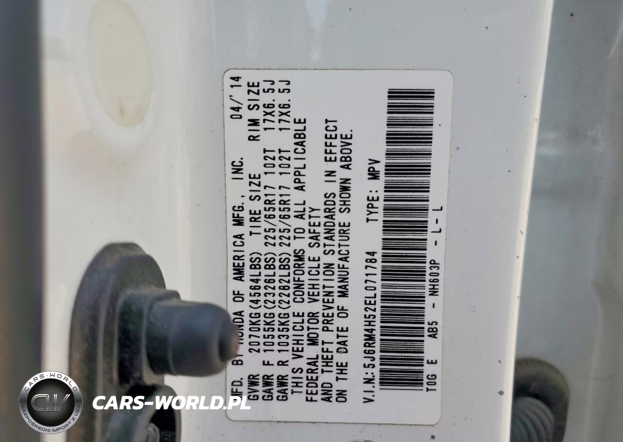2014 Honda Cr-V Ex VIN:5J6RM4H52EL071784 - 13
