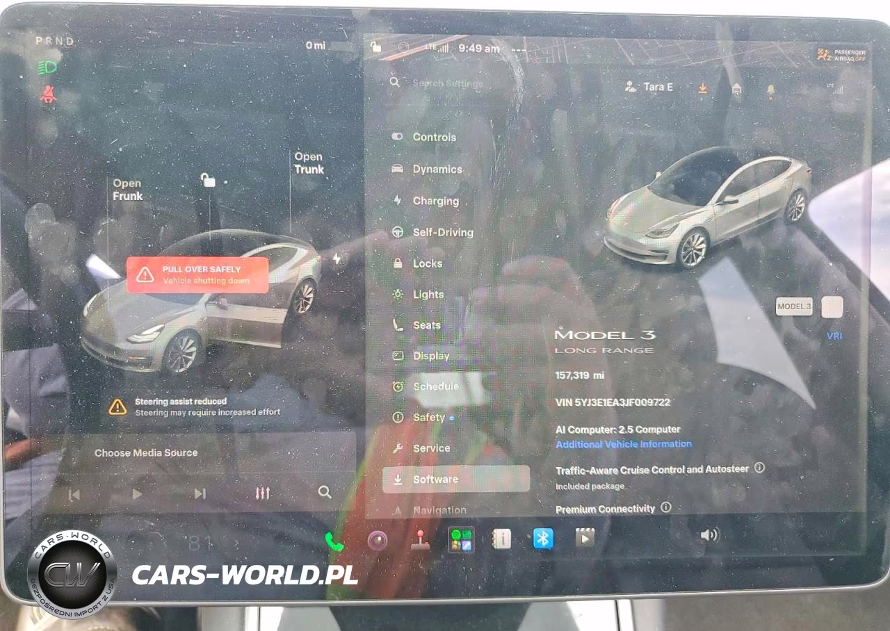 2018 Tesla Model 3 VIN:5YJ3E1EA3JF009722 - 9