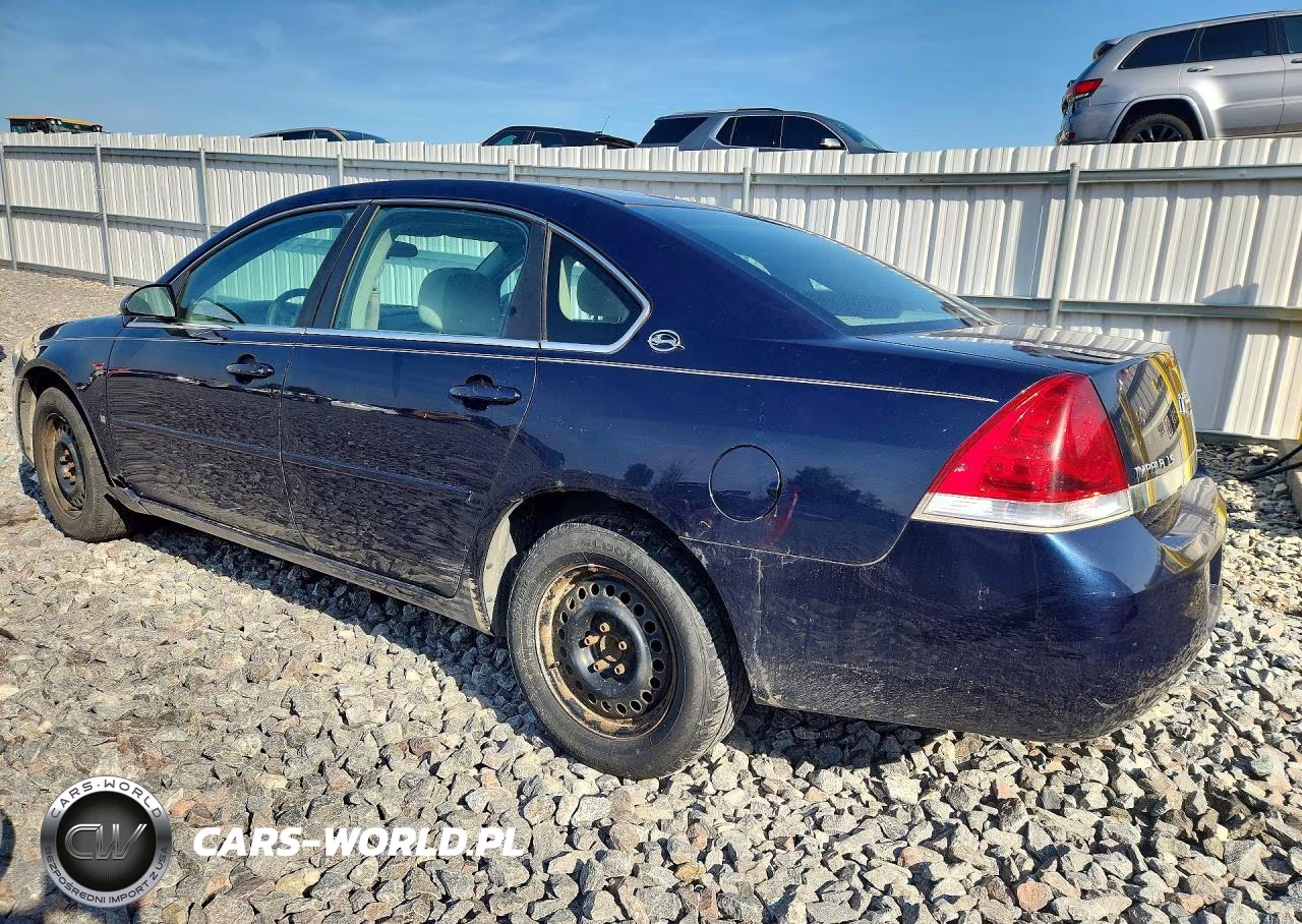 2008 Chevrolet Impala Ls VIN:2G1WB58K381310806 - 2