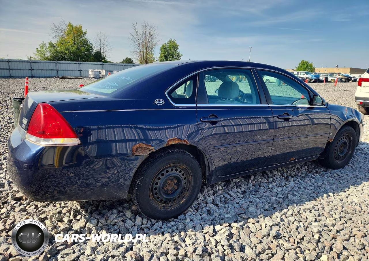 2008 Chevrolet Impala Ls VIN:2G1WB58K381310806 - 3