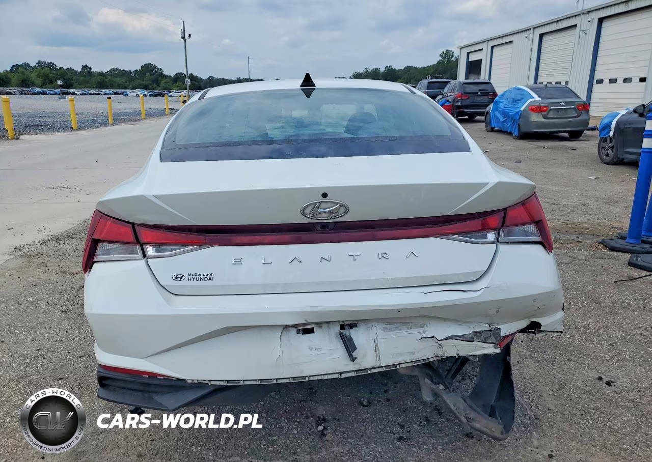 2021 Hyundai Elantra Sel VIN:5NPLS4AG4MH011960 - 6