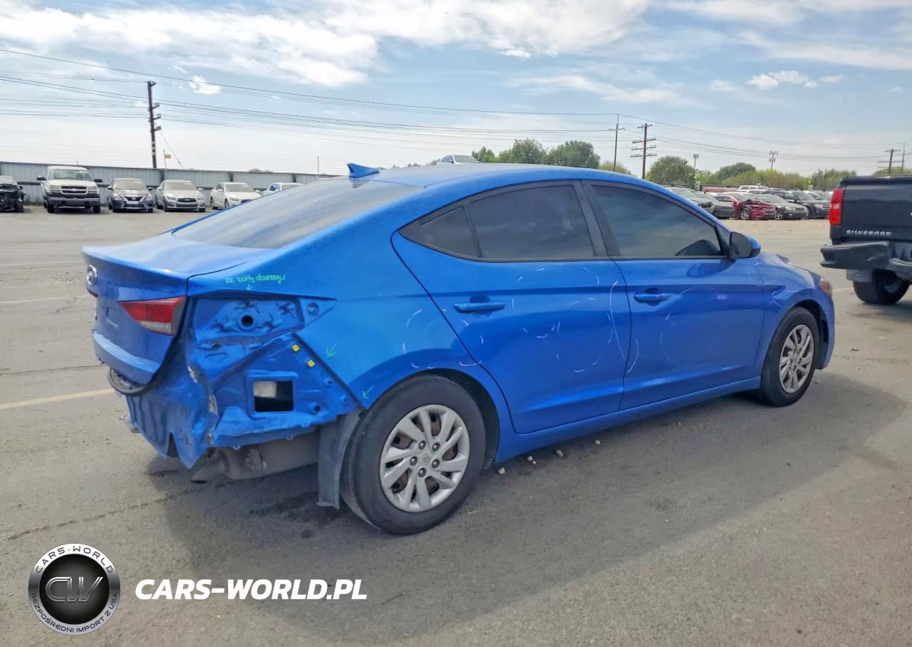 2017 Hyundai Elantra Se VIN:KMHD74LF5HU082716 - 3