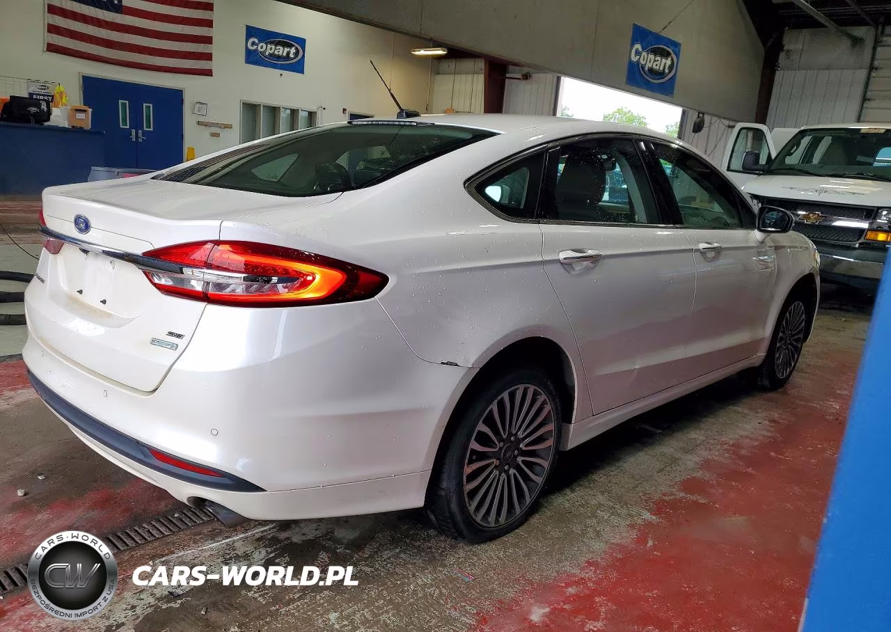 2018 Ford Fusion Se VIN:3FA6P0HD4JR256002 - 3