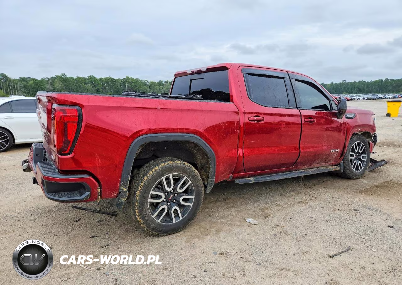 2021 GMC Sierra K1500 At4 VIN:1GTP9EED3MZ187913 - 3