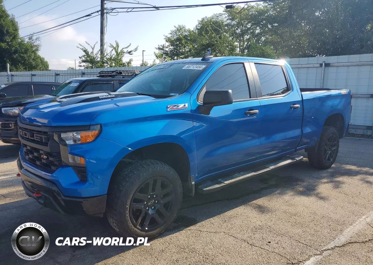 2022 Chevrolet Silverado K1500 Trail Boss Custom VIN:3GCUDCET1NG525470 - 1