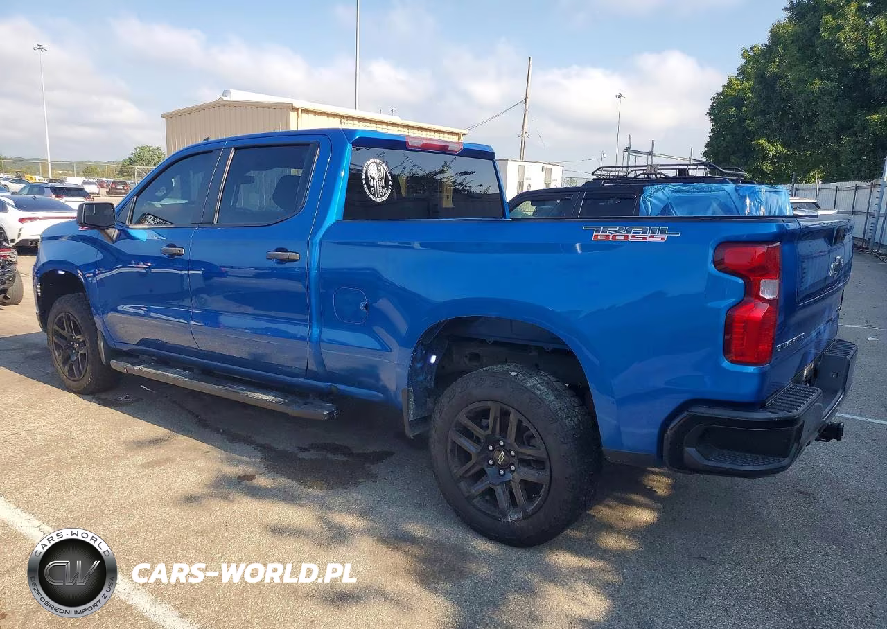 2022 Chevrolet Silverado K1500 Trail Boss Custom VIN:3GCUDCET1NG525470 - 2