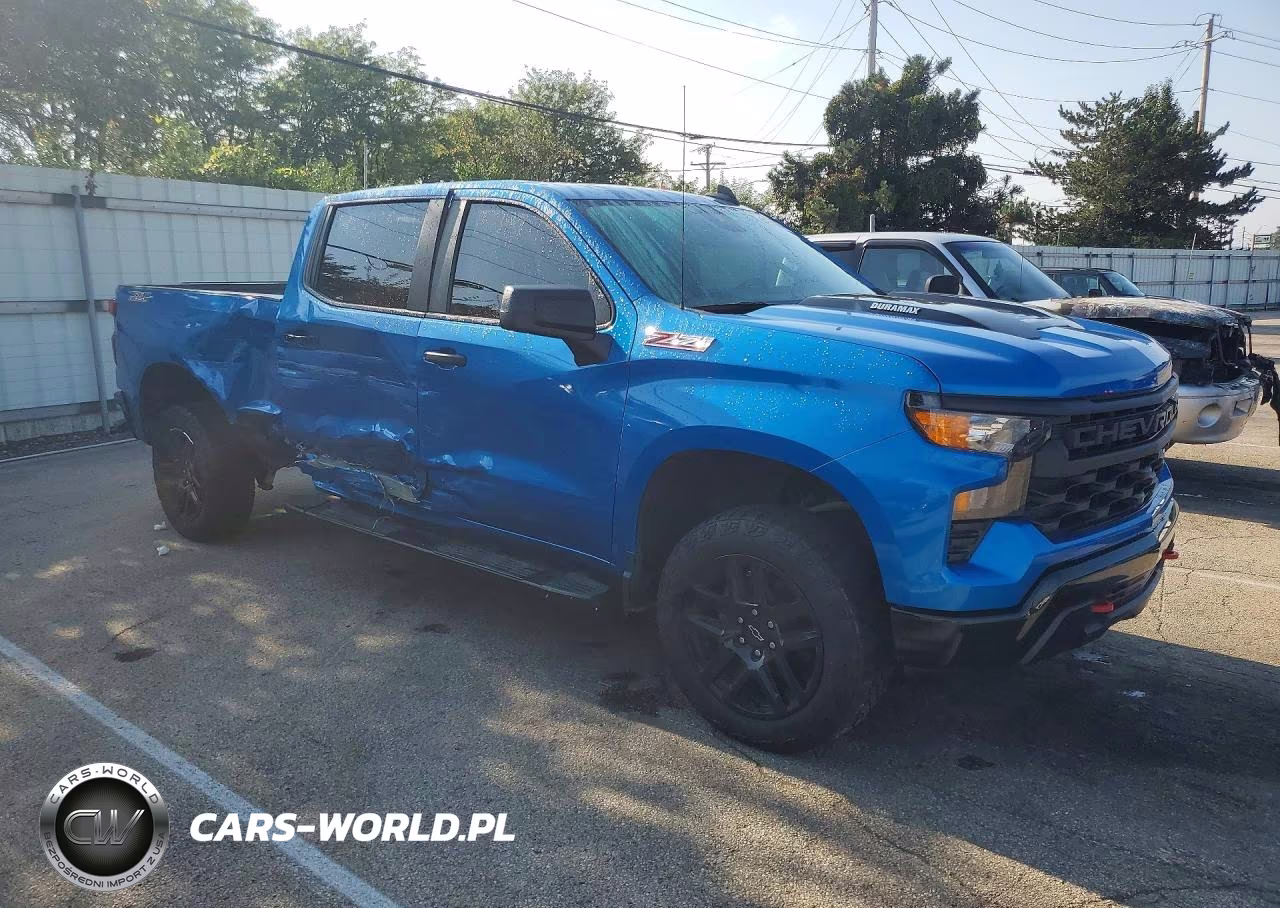 2022 Chevrolet Silverado K1500 Trail Boss Custom VIN:3GCUDCET1NG525470 - 4
