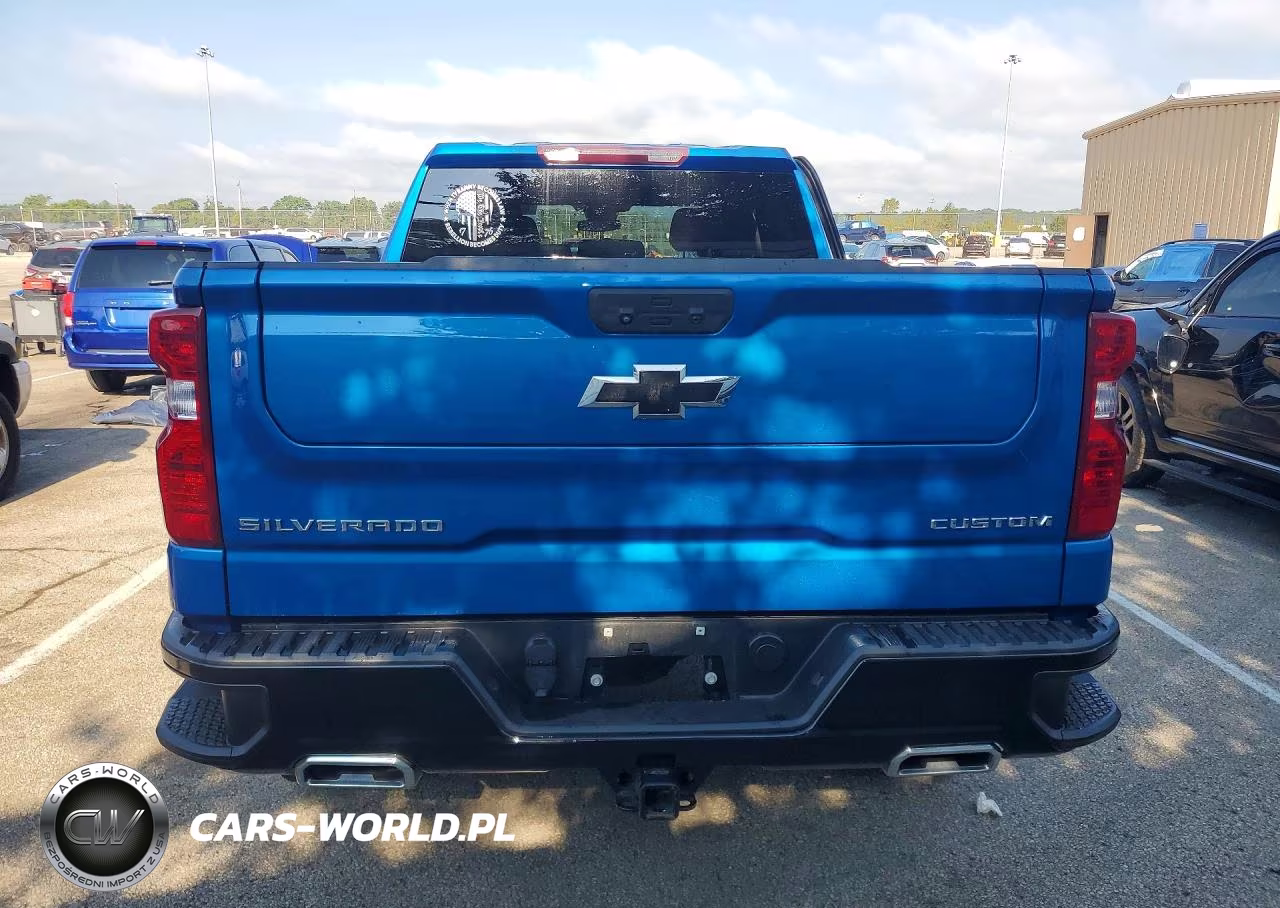 2022 Chevrolet Silverado K1500 Trail Boss Custom VIN:3GCUDCET1NG525470 - 6
