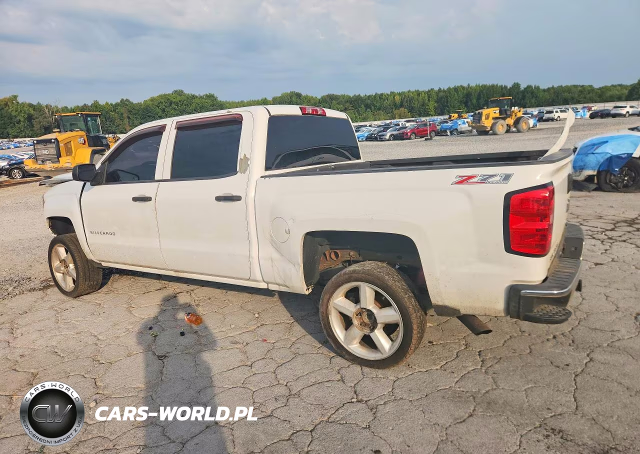 2014 Chevrolet Silverado 1500 2Lt VIN:3GCUKREH0EG542524 - 2