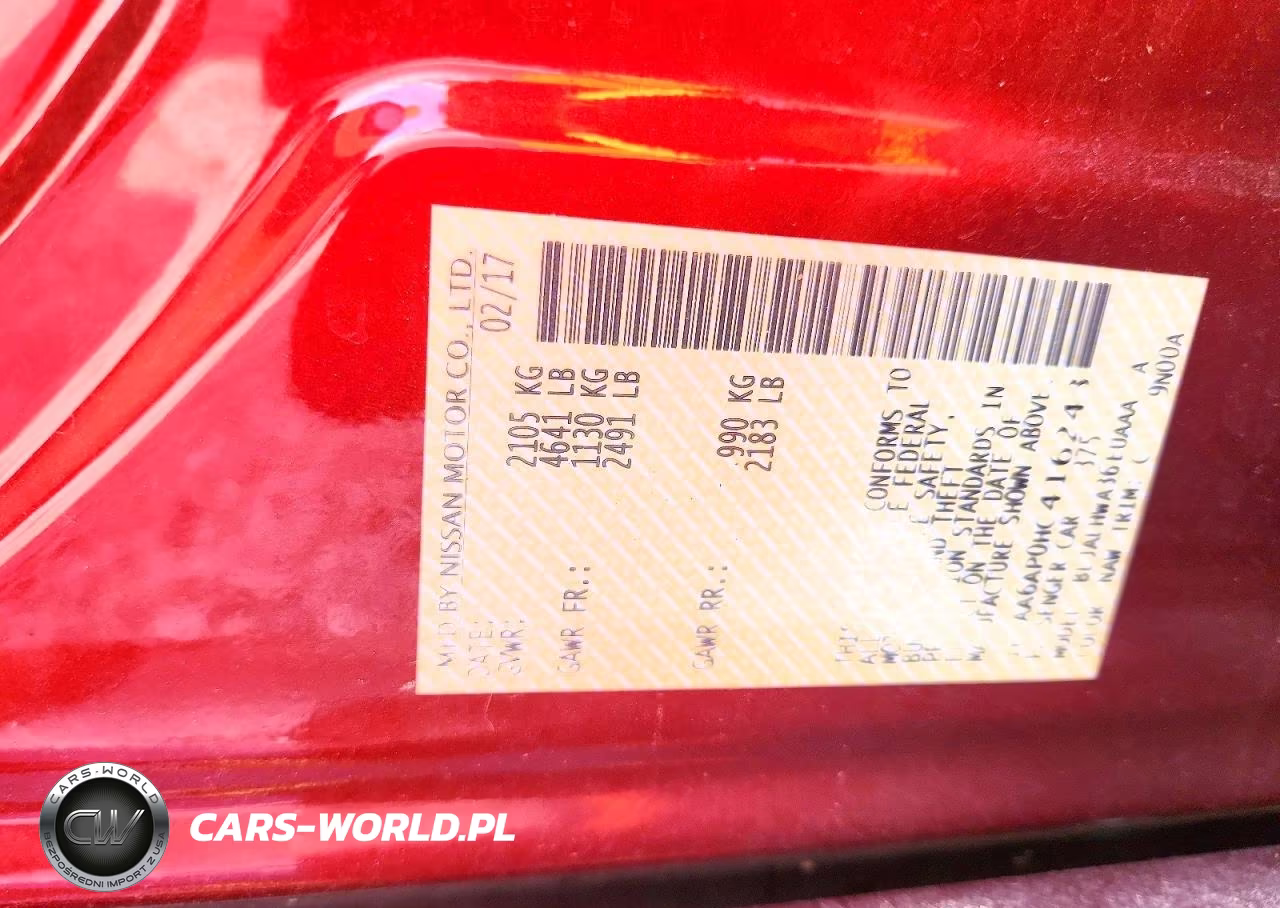 2017 Nissan Maxima Platinum VIN:1N4AA6AP0HC416243 - 12