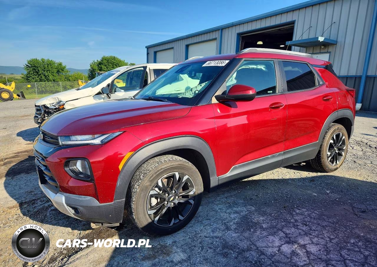 2022 Chevrolet Trailblazer Lt VIN:KL79MPSLXNB015514 - 1