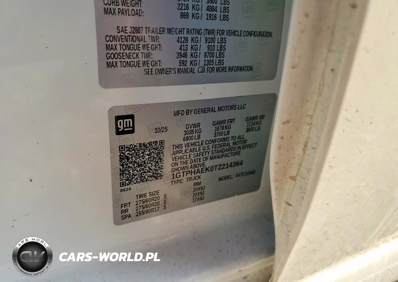 2026 GMC Sierra C1500 VIN:1GTPHAEK0TZ214364 - 12