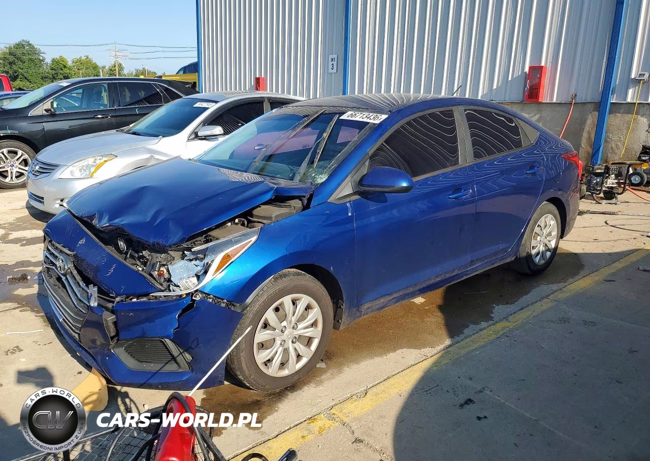 2020 Hyundai Accent Se VIN:3KPC24A65LE092932 - 1