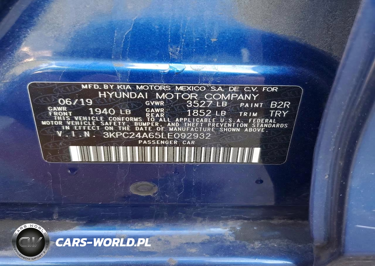 2020 Hyundai Accent Se VIN:3KPC24A65LE092932 - 12