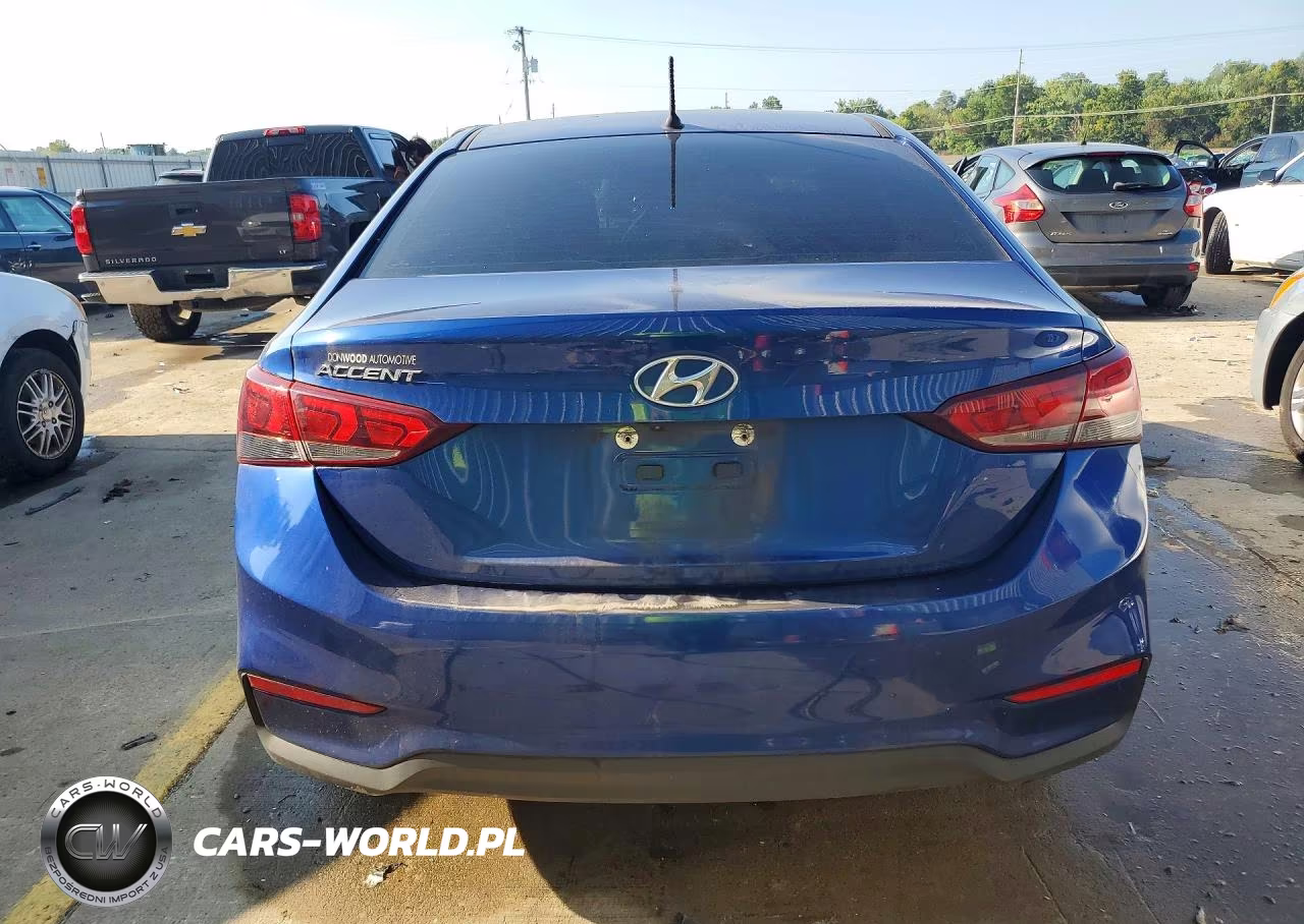 2020 Hyundai Accent Se VIN:3KPC24A65LE092932 - 6