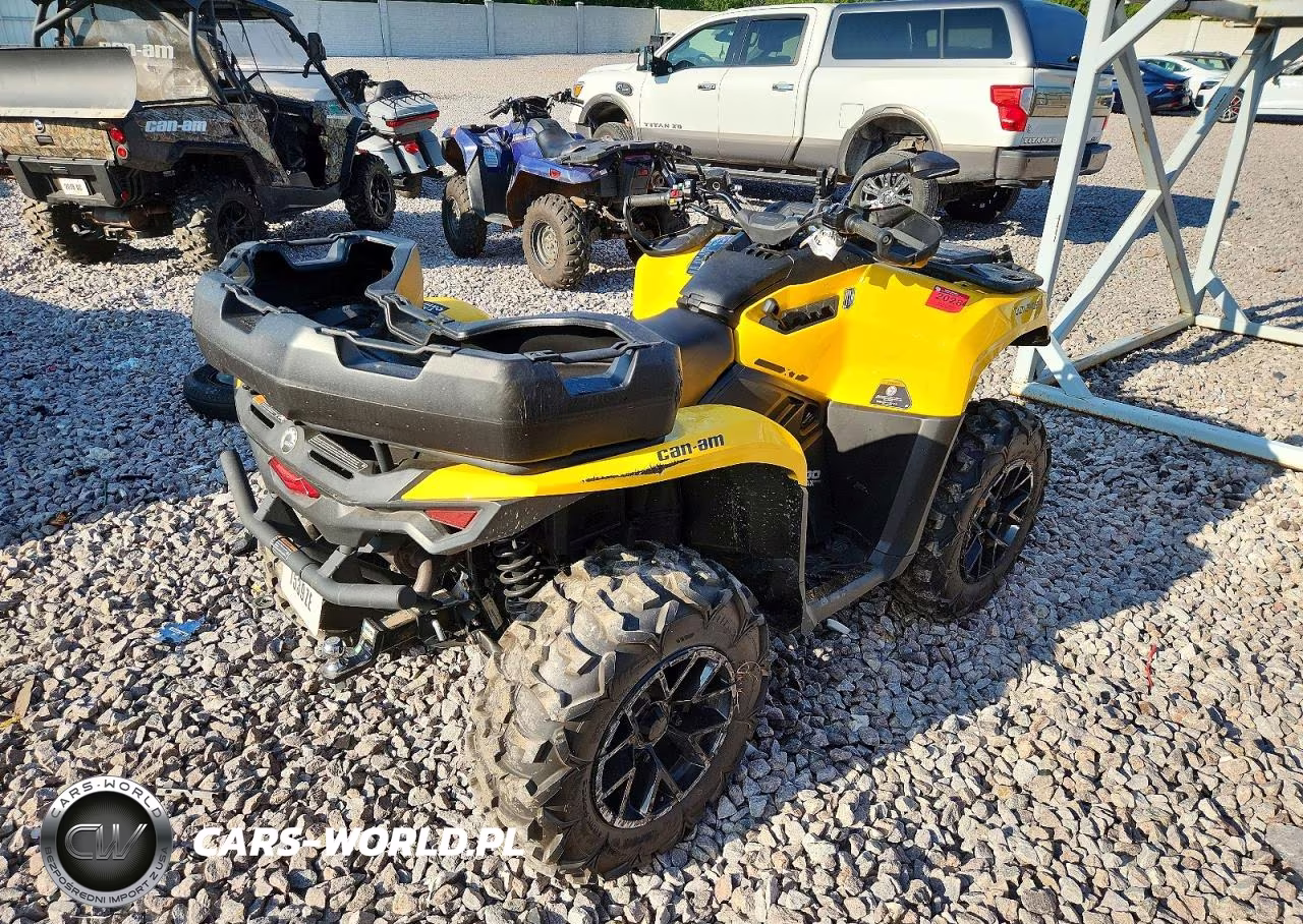 2024 Can-Am Outlander Xt 700 Atv VIN:3JB3KA54XRJ000630 - 4