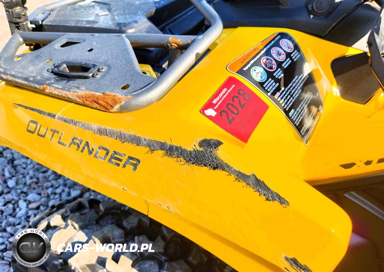 2024 Can-Am Outlander Xt 700 Atv VIN:3JB3KA54XRJ000630 - 9