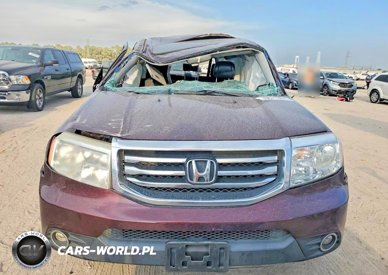 2012 Honda Pilot Exl VIN:5FNYF3H58CB031375 - 5