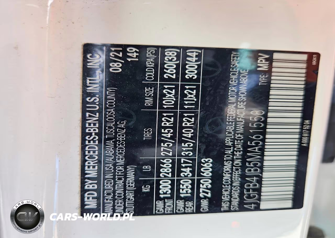 2021 Mercedes-Benz Gle 350 VIN:4JGFB4JB5MA561558 - 13