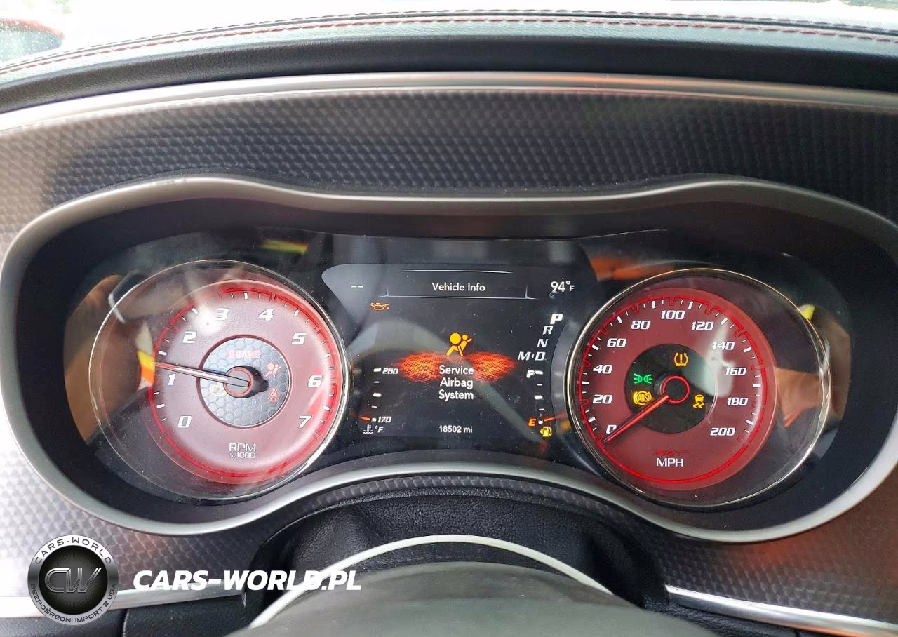 2019 Dodge Charger Srt Hellcat VIN:2C3CDXL91KH518660 - 9